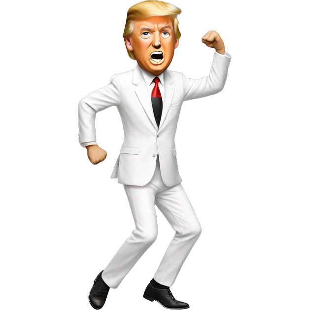 Trump dance emoji