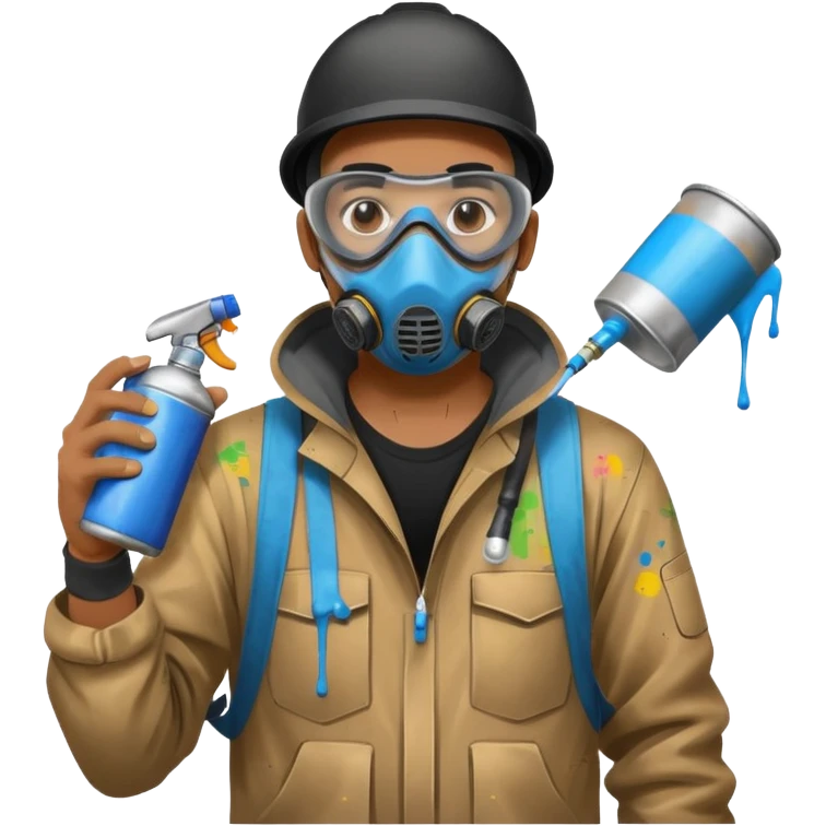 Street Grafitier man emoji