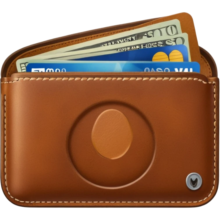 open empty wallet WITHOUT money at all, no money! emoji