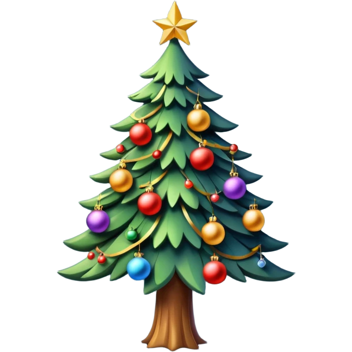 New Year's Tree emoji