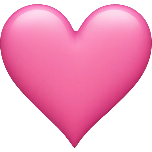 pink heart emoji