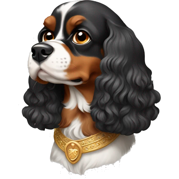 King cavalier Charlz spaniel emoji