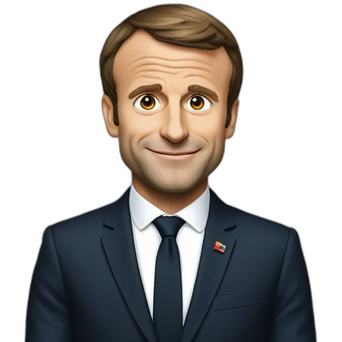 Emmanuel Macron  emoji