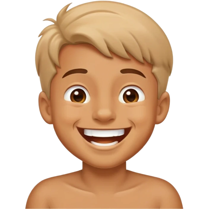 chico riendose emoji