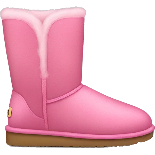 Pink ugg boots emoji