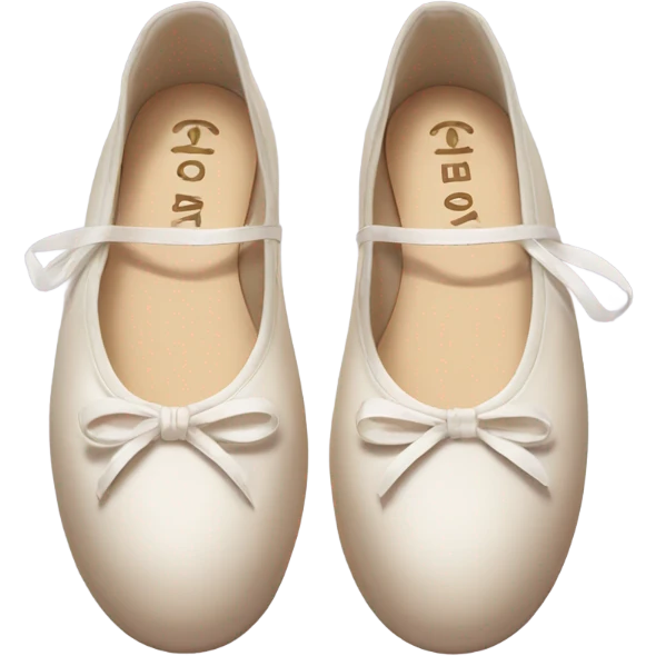 Chanel ballet flats emoji