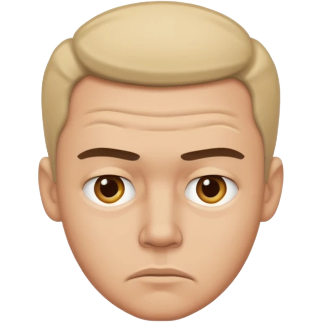 Guy with doubts emoji