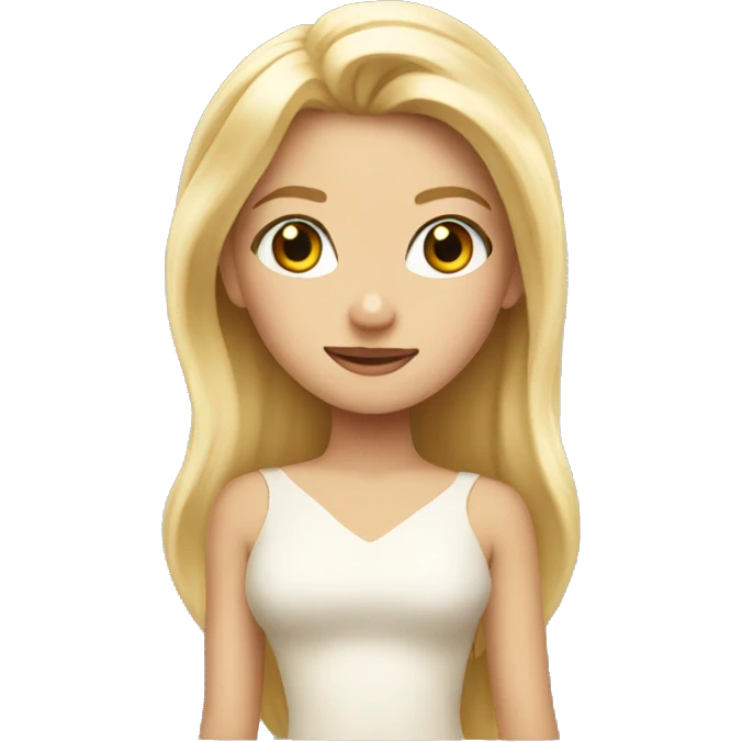 Blondie princess emoji