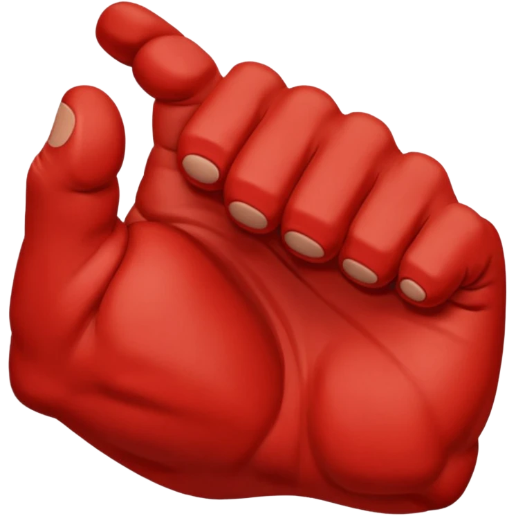 red fist emoji