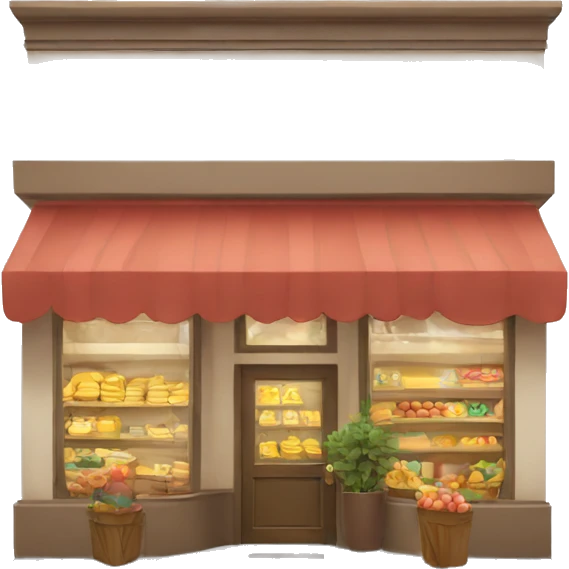 Lovely shop emoji