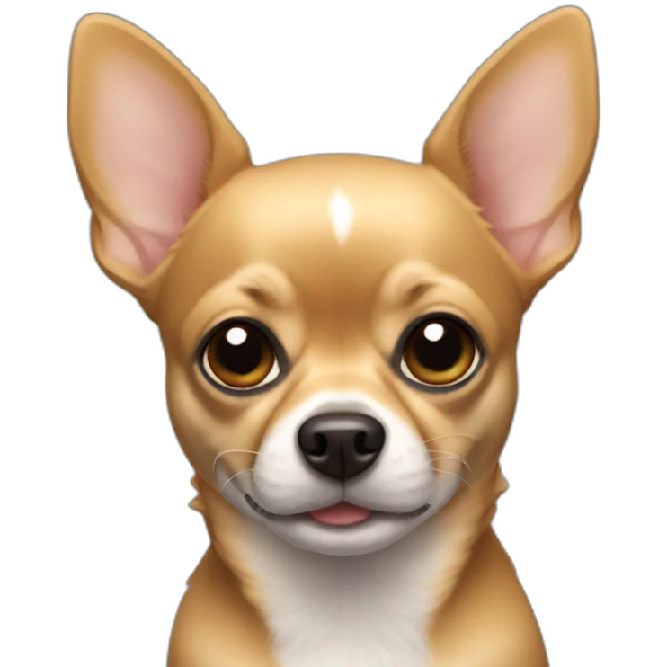 Chihuahua negro emoji