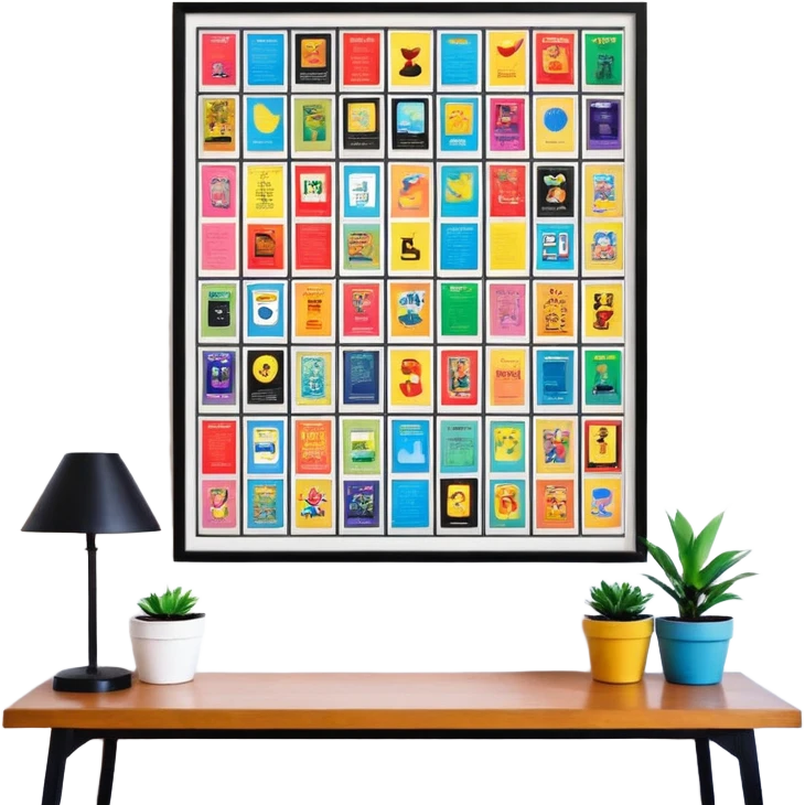 Poster room emoji