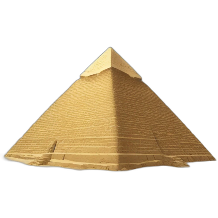 Egyptian pyramid emoji