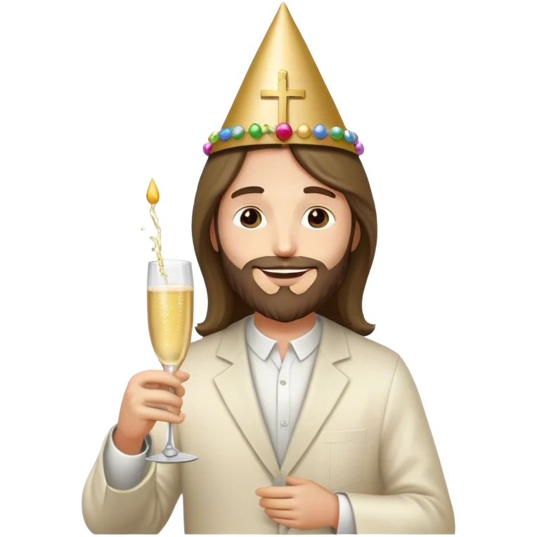 Birthday with Jesus emoji