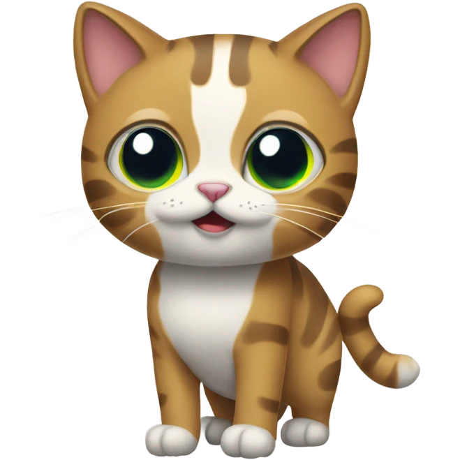 standing cat emoji