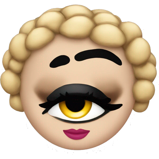 Chanel makeup  emoji