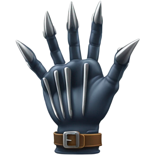 Wolverine long blade claws  emoji