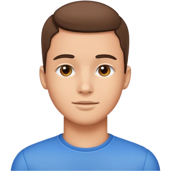 선생님 챗봇에 쓸 프로필 이모지 작게,젊은 남자로 emoji