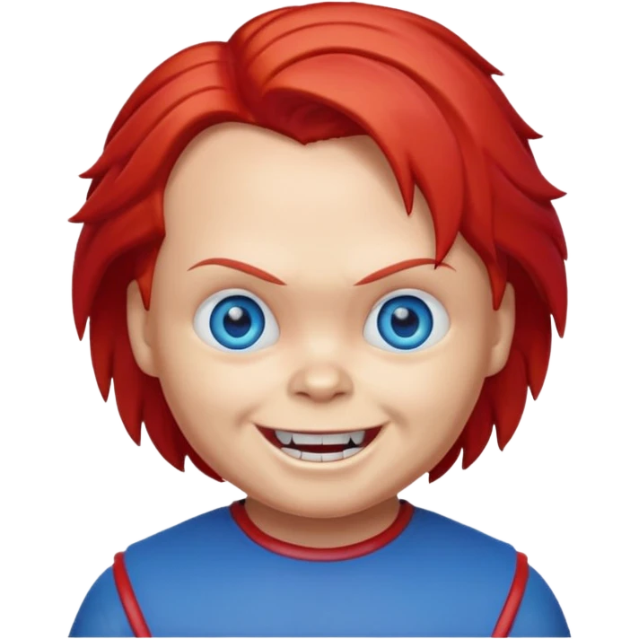 Un emojin de chuky emoji