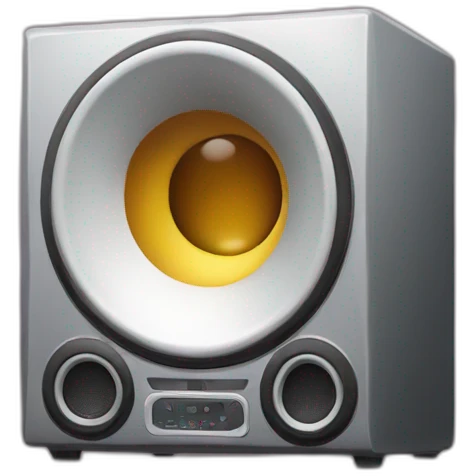 enceinte music emoji