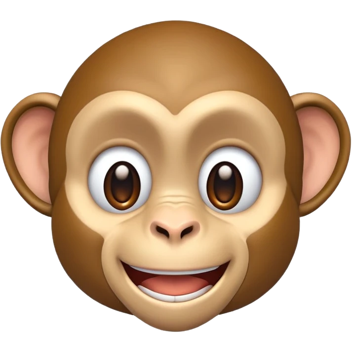smiling monkey face emoji