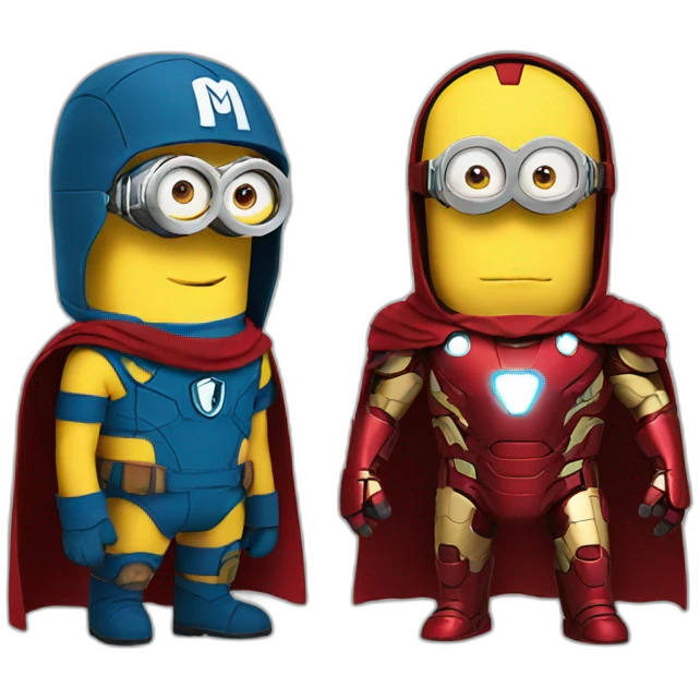 Minions ironman emoji