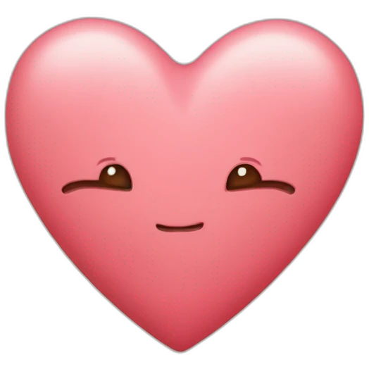 A beautiful heart Expresses my love for H emoji