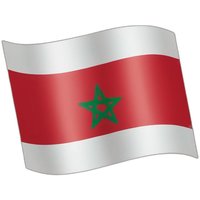 Maroc Pologne flag emoji