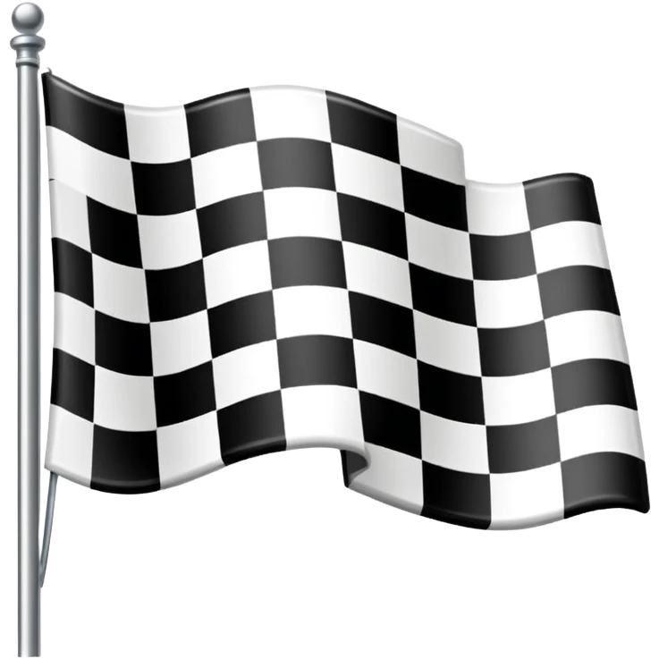 sorayama Chequered flag emoji