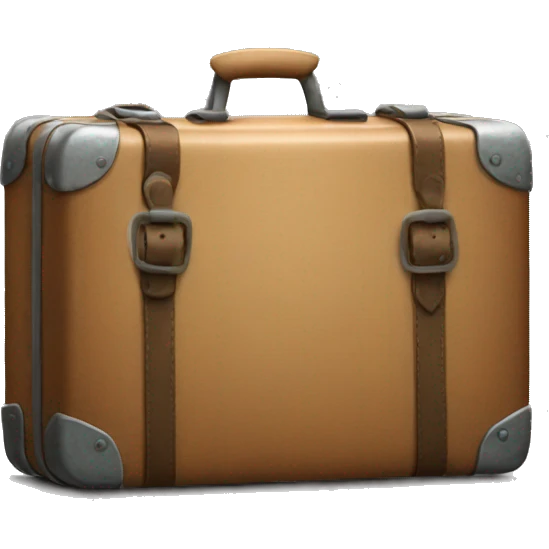 suitcase prohibition sign emoji