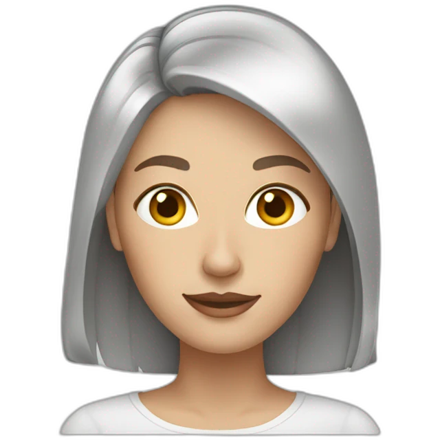 angela-white-woman-brown-hair emoji