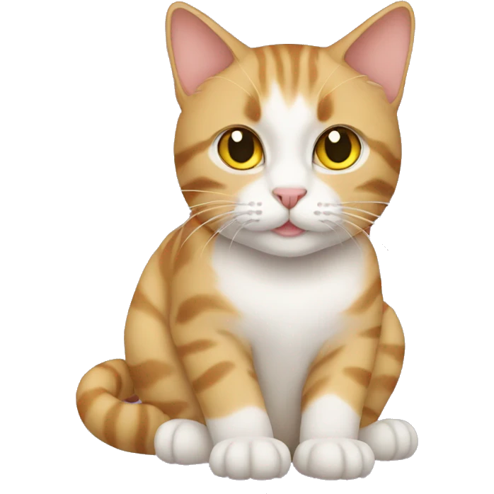 cat with 👉👈 emoji emoji