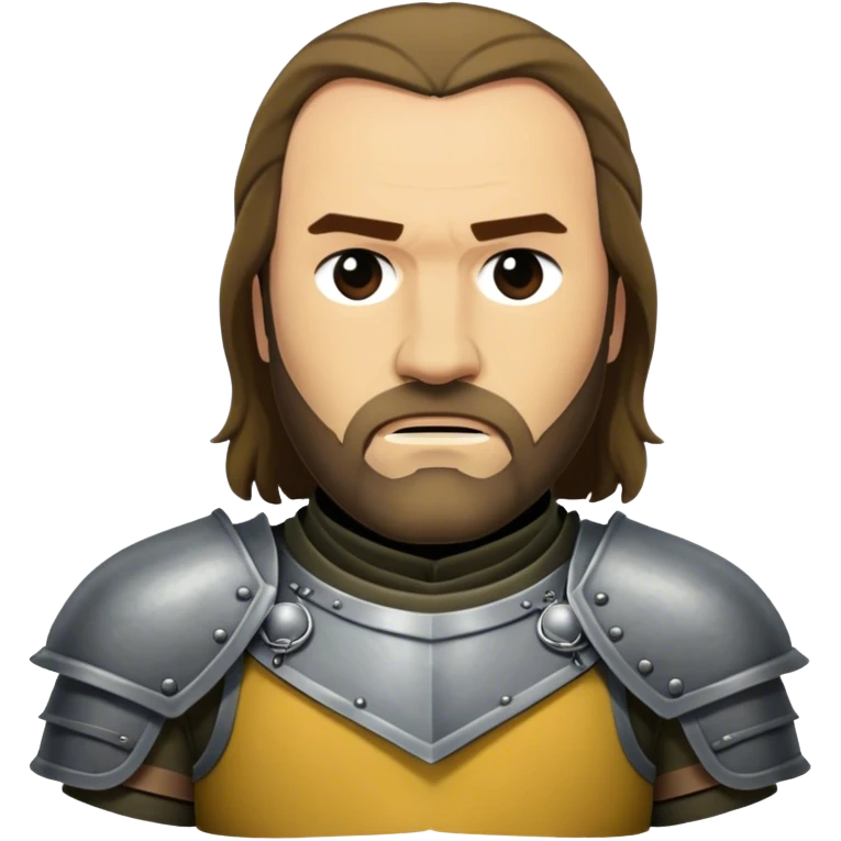 Sandor Clegane from game of thrones emoji