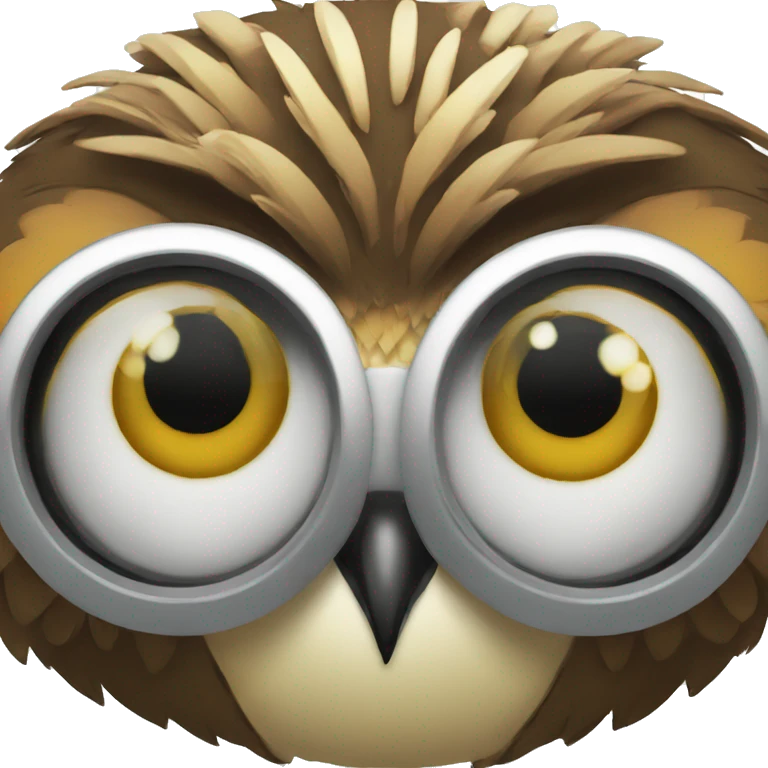 buho tapandose los ojos emoji