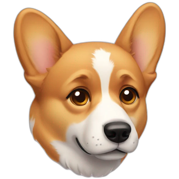 Sad Corgi emoji