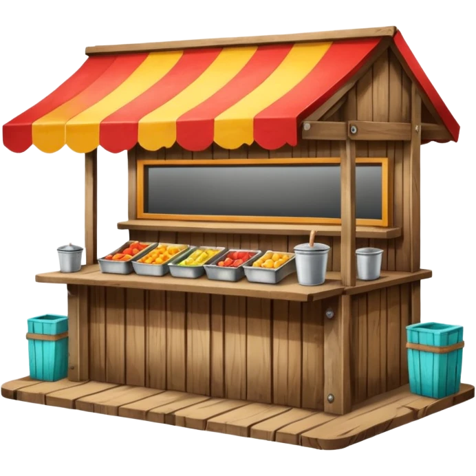 small roadside foodstall emoji