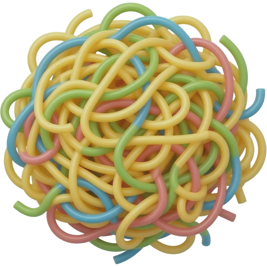 toy spaghetti emoji