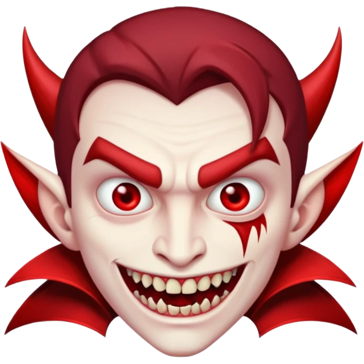 red men Vampire emoji