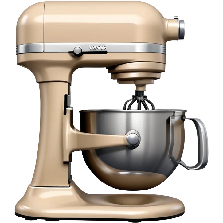 Pastel beige Planetary Mixer emoji