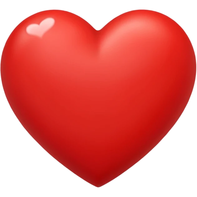A heart that expresses a deep love for someone emoji