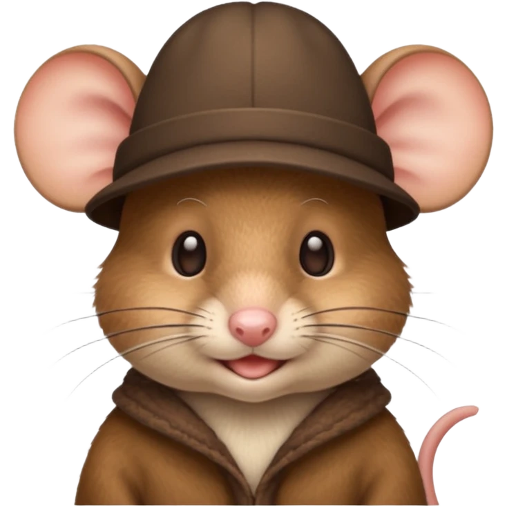 mouse in hat emoji