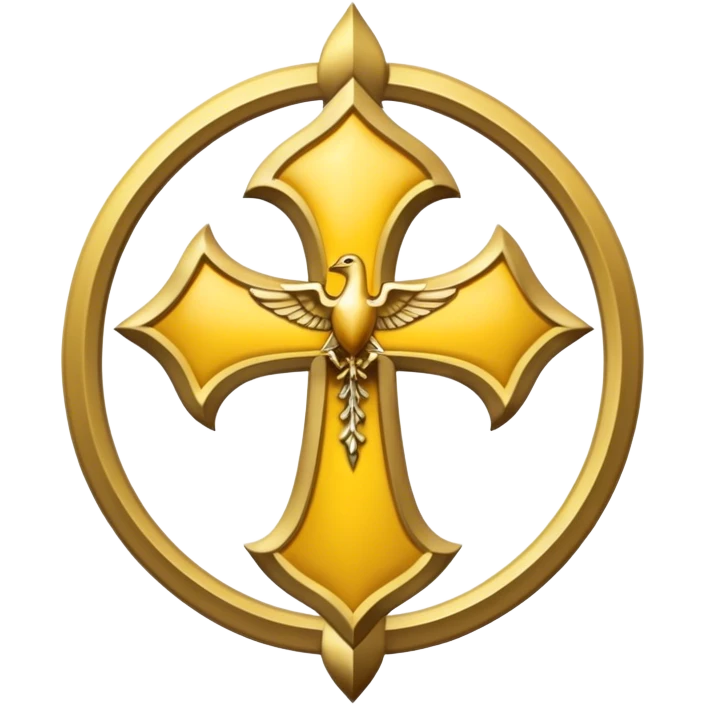Deacon's emblem with a touch of yellow emoji
