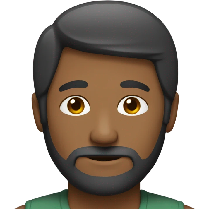 Man without beard and mustache  emoji