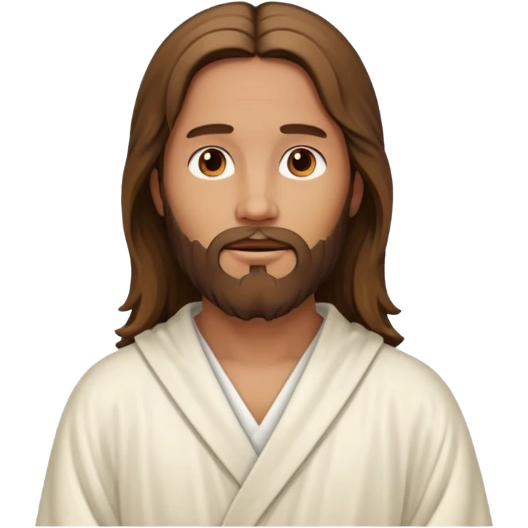 Me puedes crear a un cristo emoji