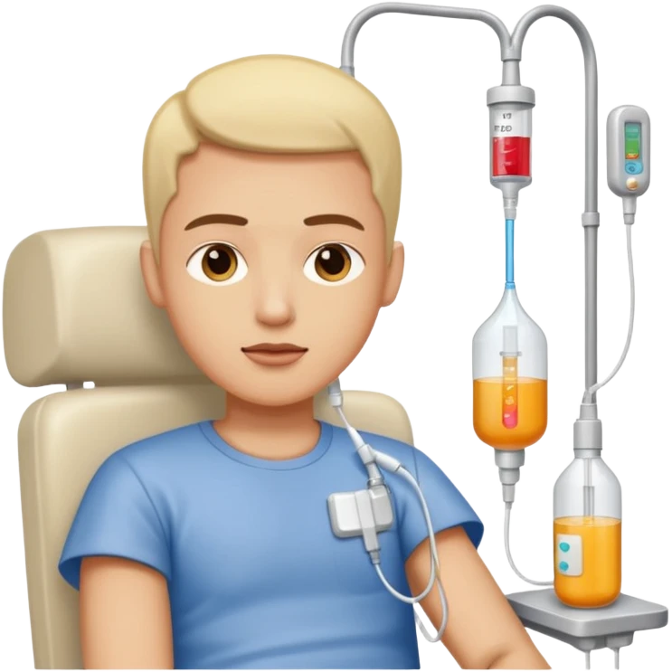 colocación de vitamina intravenosa emoji