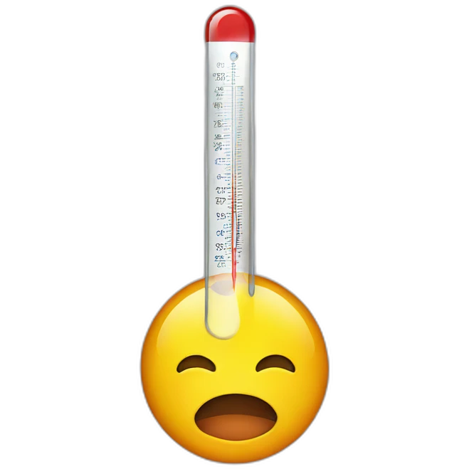 thermometer emoji