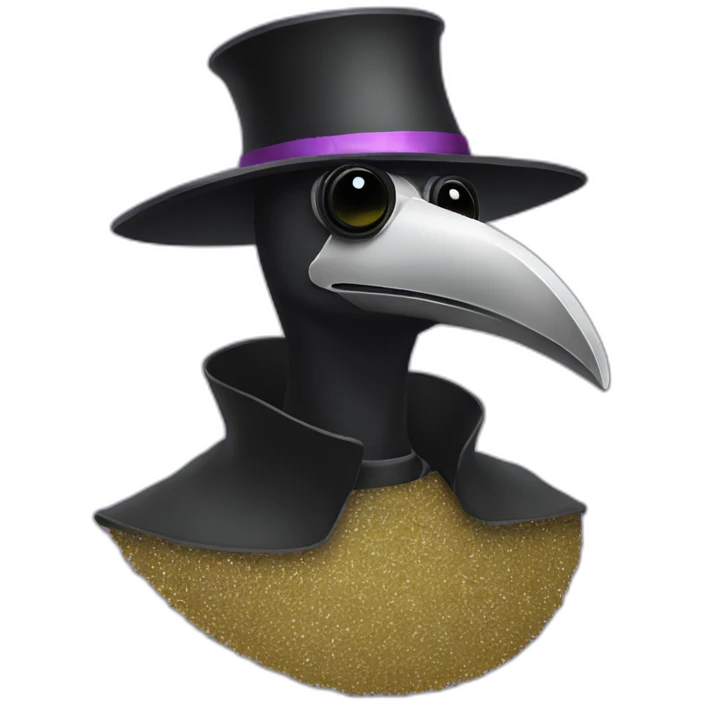 confetti plague doctor emoji