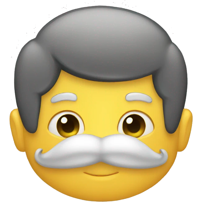 mustache emoji
