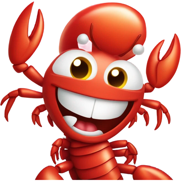 happy lobster emoji