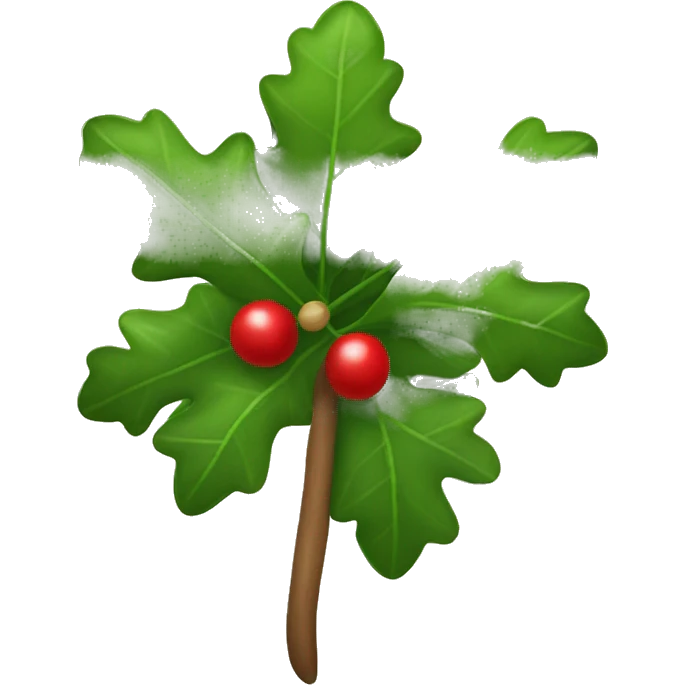 Mistletoe emoji
